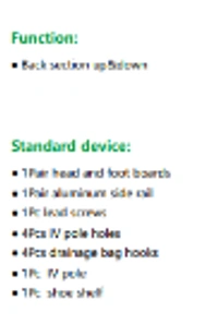 Vin Win 1 Function manual Bed